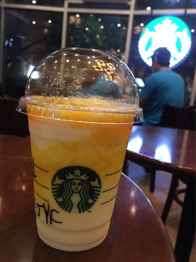 Mango Fruity Jelly Yogurt Frappuccino