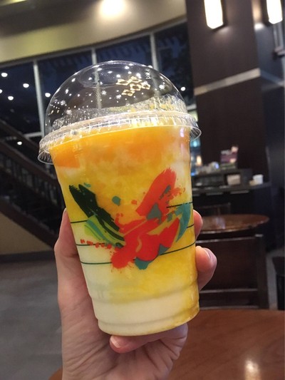 Mango Fruity Jelly Yogurt Frappuccino