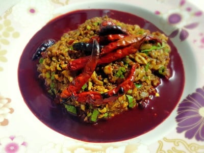 เมนูของร้าน ลาบบ้านเหลือง