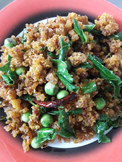 ปลาดุกฟูผัดขี้เมา##1