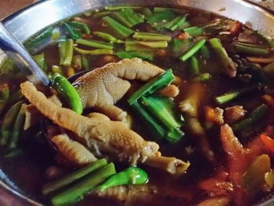 ต้มซุปเปอร์ขาไก่หม้อไฟ