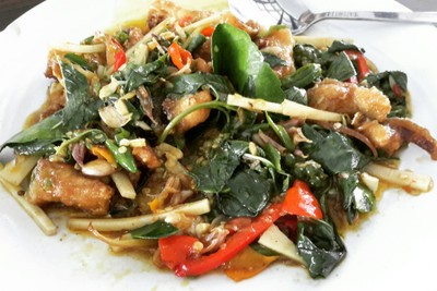 ปลาบึกผักฉ่า