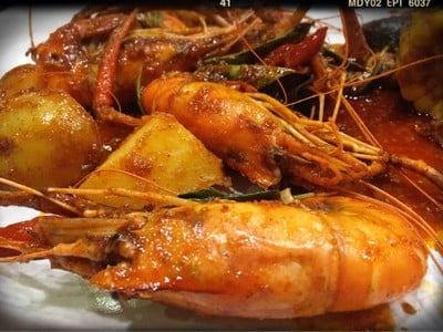 River prawn ซอส Signature (379฿)