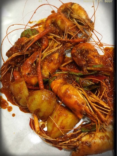 River prawn ซอส Signature (379฿)