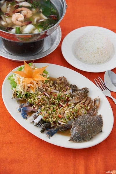 ยำปูม้าดอง