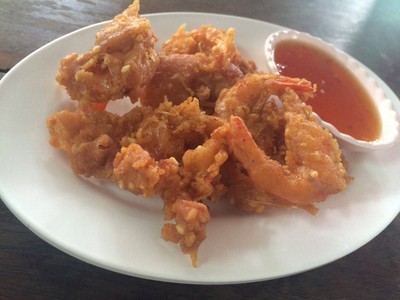 กุ้งทอด