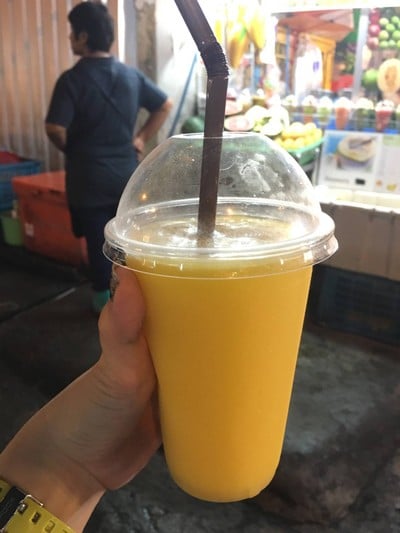 น้ำมะม่วงปั่น