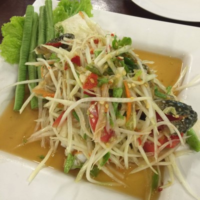 ส้มตำปูม้า