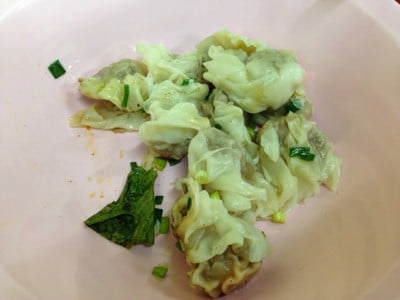 เมนูของร้าน ต.ตระกูล ลูกชิ้นปลา สาขา 1 ถนนมหาดไทย