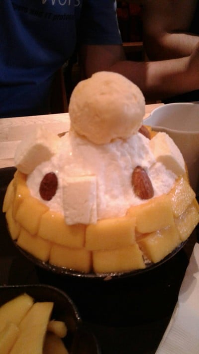 Mango Cheese Bingsu