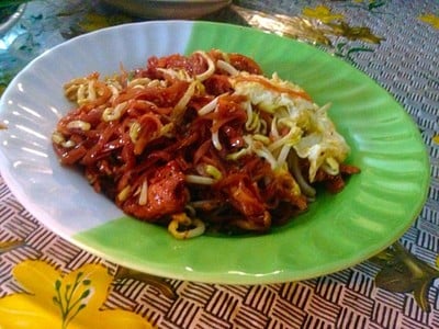 ผัดหมี่ป้ายวน ปักธงชัย โคราช