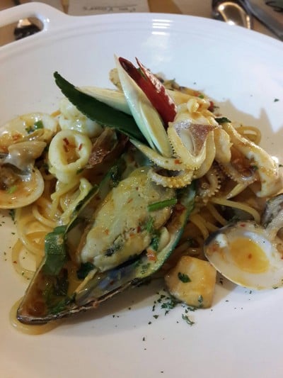 Spaghiti Tom Yum Seafood