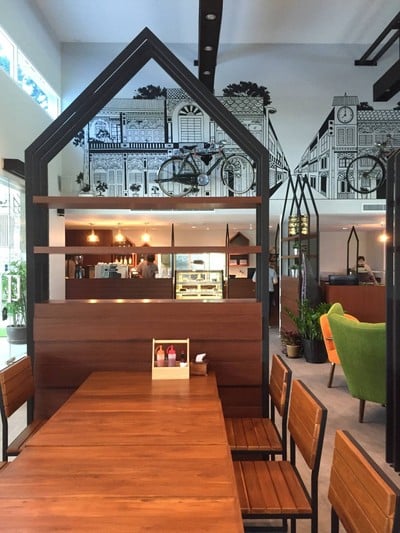 บรรยากาศ N1 Cafe & Green