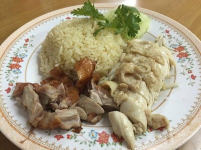 เมนูของร้าน บุญตงเกียรติ ข้าวมันไก่สิงคโปร์ ทองหล่อ