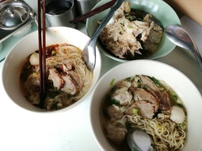 เมนูของร้าน ก๋วยเตี๋ยวหมูแม่นิ่ม สาขา 1