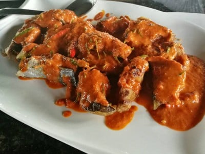 เมนูของร้าน เรือนอาหารวิวมูล