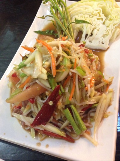 ตำซั่วปูปลาร้า
