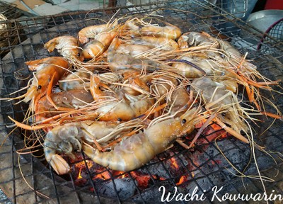 กุ้งเผา