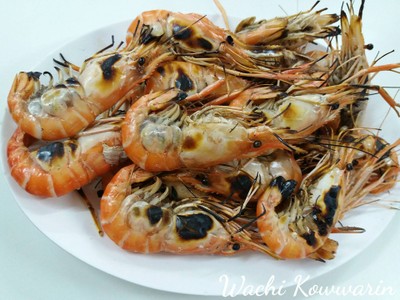 กุ้งเผา