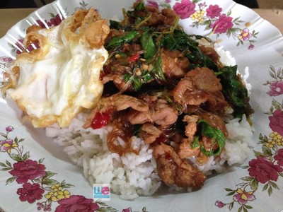 เมนูของร้าน ร้านข้าวแกงหหน้าวัดสระแก้ว