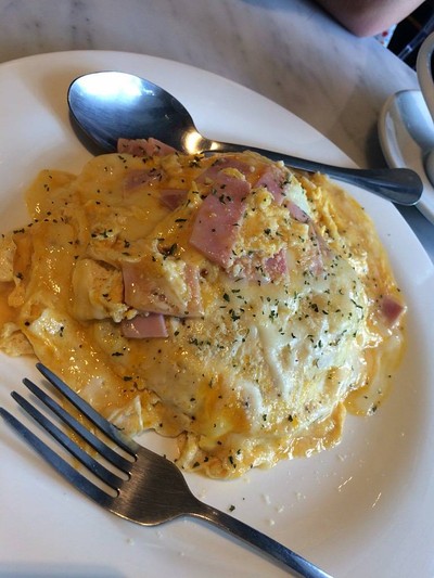 Ham Omlette Rice 150฿