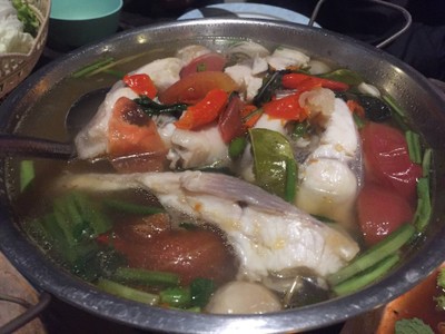 ต้มยำปลาทับทิม