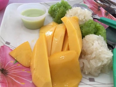 เมนูของร้าน เจ๊สวยข้าวเหนียวมูน