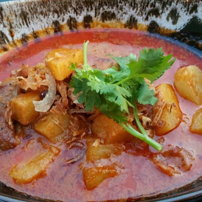 แกงมัสมั่นเป็ดย่าง