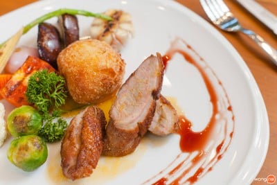 อกเป็ดอบ