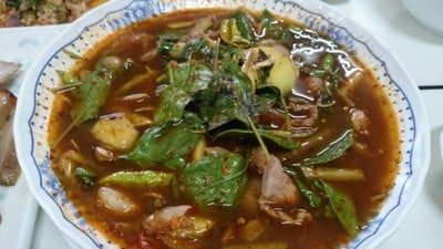 เมนูของร้าน โสเจ๊งโภชนา