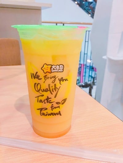 เมนูของร้าน Dakasi Tea เกตเวย์เอกมัย