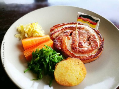 Grilled German Roll