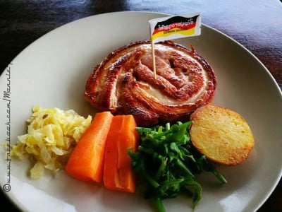 Grilled German Roll