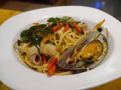 สปาเก็ตตี้ขี้เมา อันนี้เด็ดจริง 79บาท