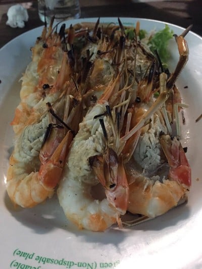เมนูของร้าน กระต่ายขาว ซีฟู้ด