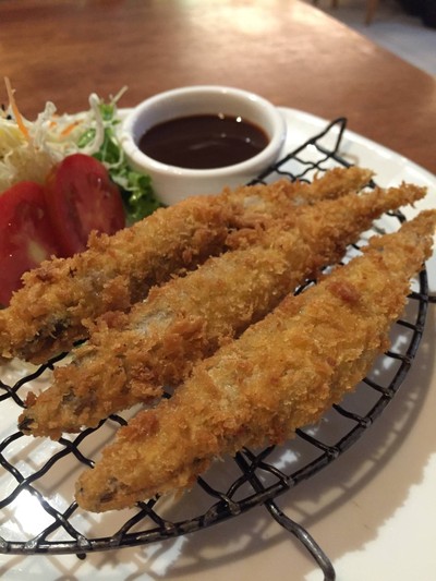 ปลาไข่ทอด