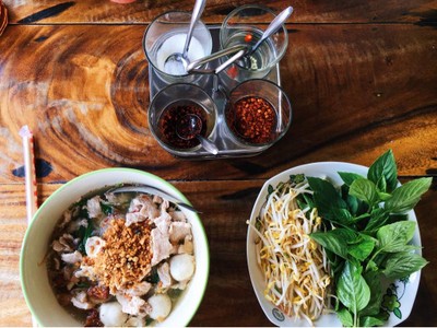 ก๋วยเตี๋ยวหมูต้มยำ