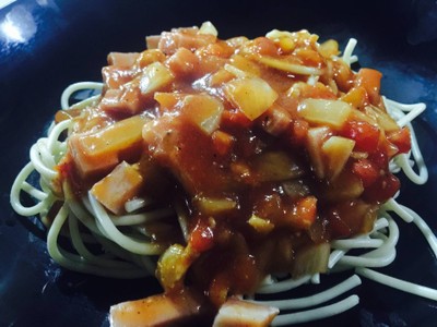 สปาเก็ตตี้แฮม