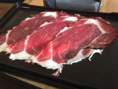 เมนูของร้าน Shabu Monster