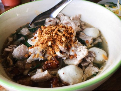 ก๋วยเตี๋ยวหมูต้มยำ