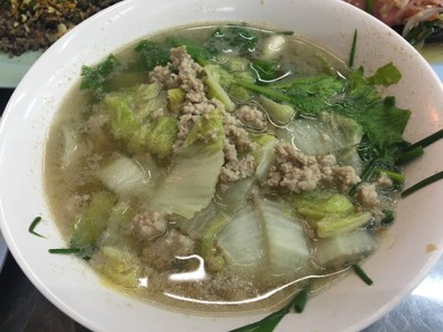 ต้มจืดเต้าหู้หมูสับ