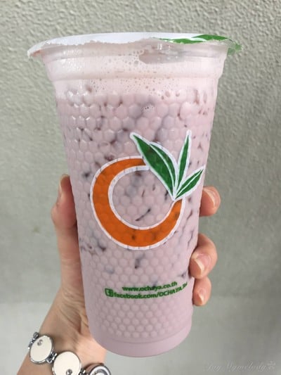 เมนูของร้าน Ochaya สถานีอนุสาวรีย์ชัยสมรภูมิ
