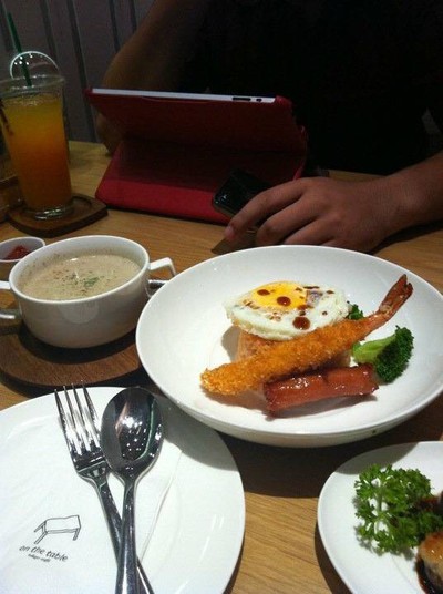 Soup&ข้าวผัด