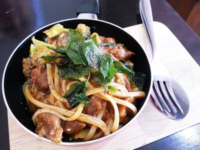 สปาเก็ตตี้เนื้อตุ๋น