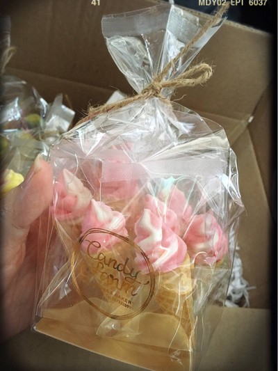 ไอติมเมอแรงค์รสสตอเบอร์รี่ (39฿)