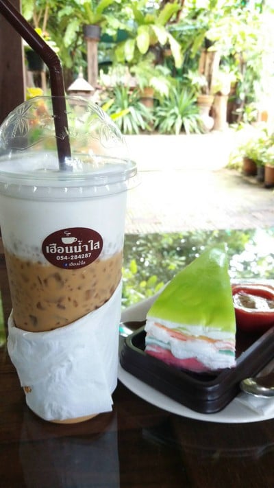 เมนูของร้าน เฮือนน้ำใส