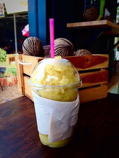 น้ำเสาวรสปั่น