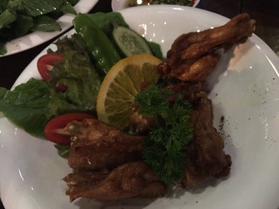 ปีกไก่ย่างซอส