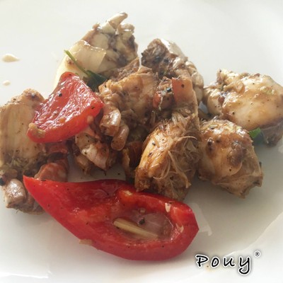 ปูผัดผงกะหรี่