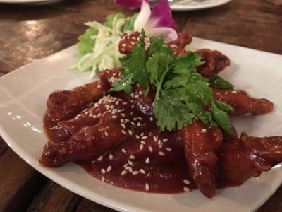 เมนูของร้าน The Cottage หาดใหญ่